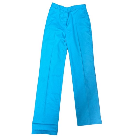 Vintage 60s/70s Robins Egg Blue Wrangler Pants 9 - Picture 2 of 7